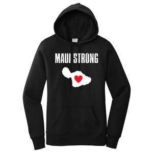 Pray For Maui Hawaii Strong Women's Pullover Hoodie