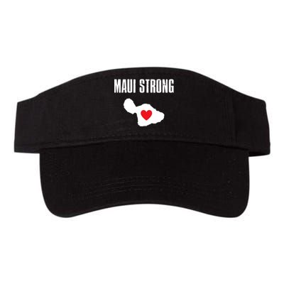 Pray For Maui Hawaii Strong Valucap Bio-Washed Visor