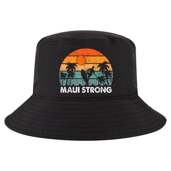 Pray For Maui Hawaii Strong Maui Cool Comfort Performance Bucket Hat