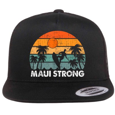 Pray For Maui Hawaii Strong Maui Flatbill Hat