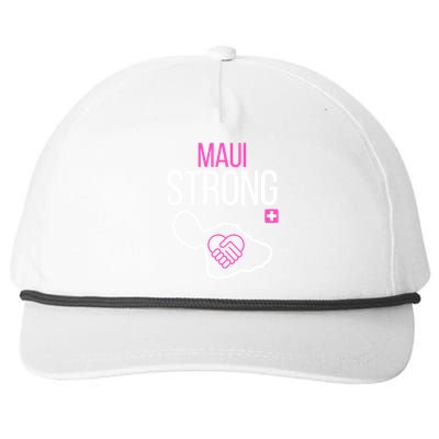 Pray For Maui Hawaii Strong Snapback Five-Panel Rope Hat