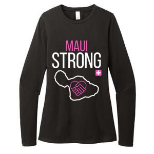 Pray For Maui Hawaii Strong Womens CVC Long Sleeve Shirt