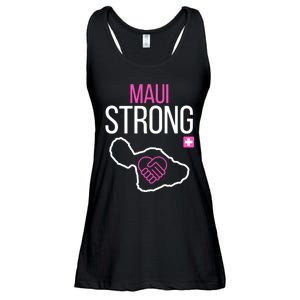 Pray For Maui Hawaii Strong Ladies Essential Flowy Tank