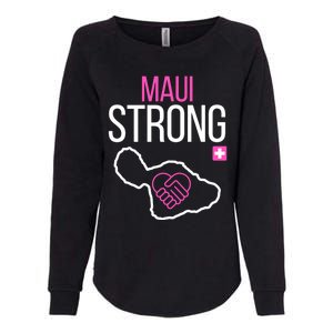 Pray For Maui Hawaii Strong Womens California Wash Sweatshirt