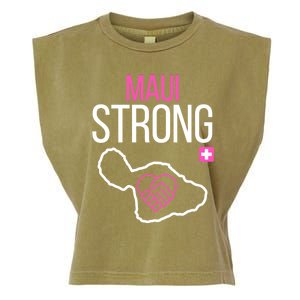 Pray For Maui Hawaii Strong Garment-Dyed Women's Muscle Tee