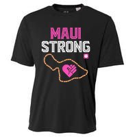 Pray For Maui Hawaii Strong Cooling Performance Crew T-Shirt