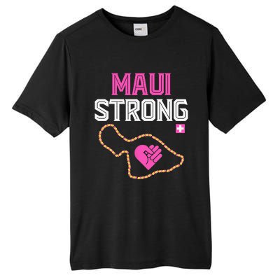 Pray For Maui Hawaii Strong Tall Fusion ChromaSoft Performance T-Shirt