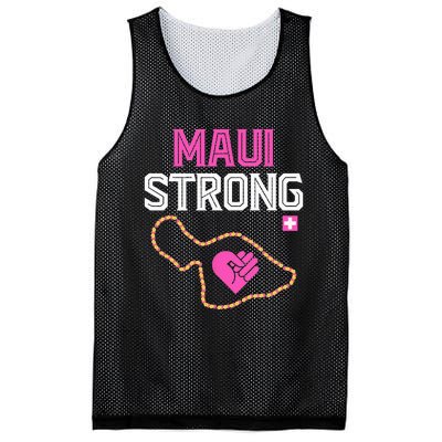 Pray For Maui Hawaii Strong Mesh Reversible Basketball Jersey Tank