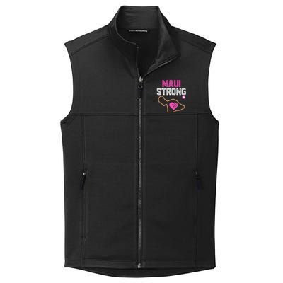 Pray For Maui Hawaii Strong Collective Smooth Fleece Vest