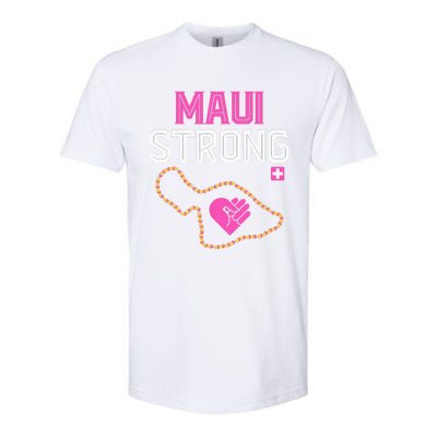 Pray For Maui Hawaii Strong Softstyle CVC T-Shirt