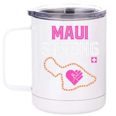 Pray For Maui Hawaii Strong 12 oz Stainless Steel Tumbler Cup