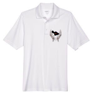 Pray For Maui Hawaii Strong Maui Men Women Men's Origin Performance Pique Polo