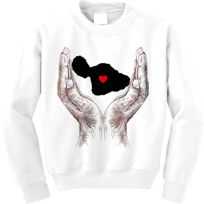 Pray For Maui Hawaii Strong Maui Men Women Kids Sweatshirt