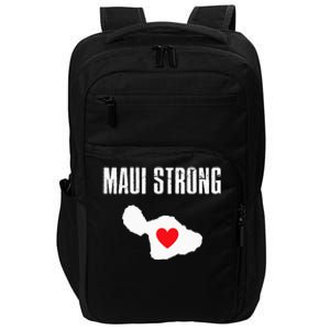 Pray For Maui Hawaii Strong Impact Tech Backpack