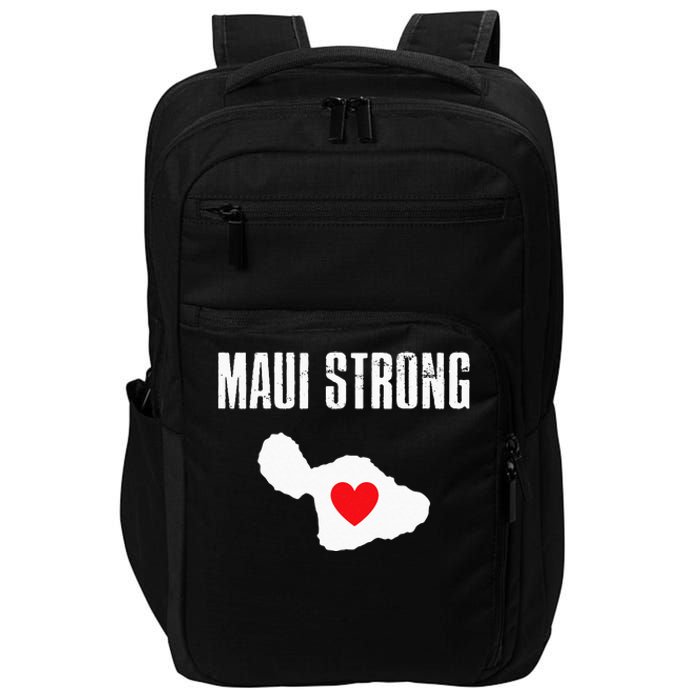 Pray For Maui Hawaii Strong Impact Tech Backpack