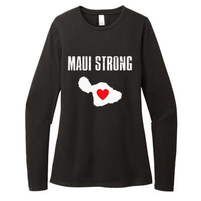 Pray For Maui Hawaii Strong Womens CVC Long Sleeve Shirt