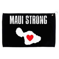 Pray For Maui Hawaii Strong Grommeted Golf Towel