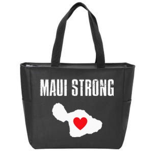 Pray For Maui Hawaii Strong Zip Tote Bag