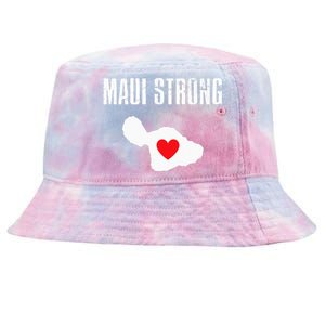 Pray For Maui Hawaii Strong Tie-Dyed Bucket Hat