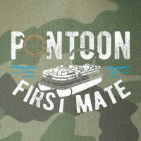 Pontoon First Mate Pontoon Boating Captain Pontoon Boat Legacy Tie Dye Trucker Hat