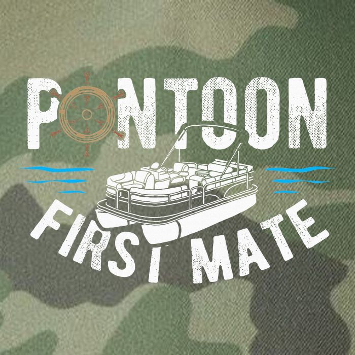 Pontoon First Mate Pontoon Boating Captain Pontoon Boat Legacy Tie Dye Trucker Hat