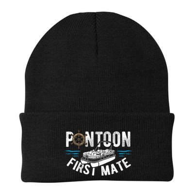 Pontoon First Mate Pontoon Boating Captain Pontoon Boat Beanie