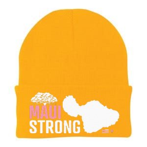 Pray For Maui Hawaii Strong Knit Cap Winter Beanie