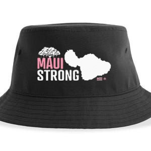 Pray For Maui Hawaii Strong Sustainable Bucket Hat