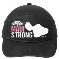 Pray For Maui Hawaii Strong 7-Panel Snapback Hat