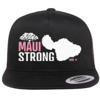 Pray For Maui Hawaii Strong Flat Bill Trucker Hat