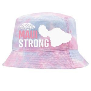 Pray For Maui Hawaii Strong Tie-Dyed Bucket Hat