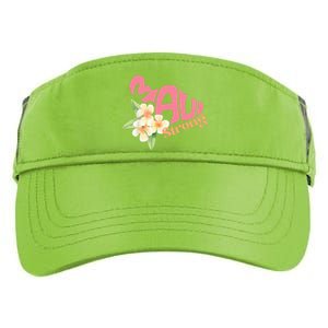 Pray For Maui Hawaii Strong Adult Drive Performance Visor