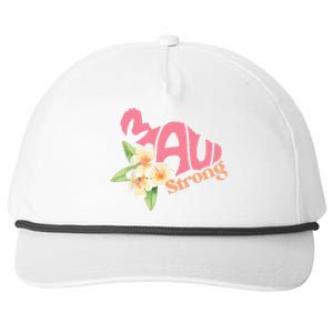 Pray For Maui Hawaii Strong Snapback Five-Panel Rope Hat