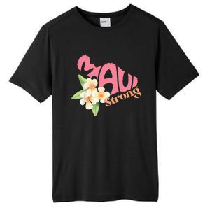 Pray For Maui Hawaii Strong Tall Fusion ChromaSoft Performance T-Shirt