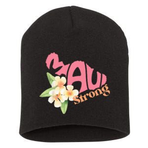 Pray For Maui Hawaii Strong Short Acrylic Beanie