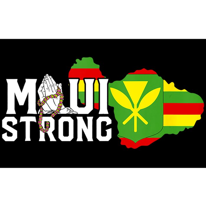 Pray For Maui Hawaii Strong We Stay With Maui Bumper Sticker