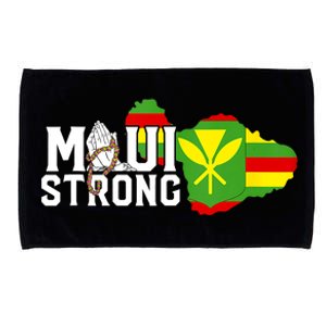 Pray For Maui Hawaii Strong We Stay With Maui Microfiber Hand Towel