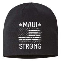 Pray For Maui Hawaii Strong Sustainable Beanie