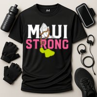 Pray For Maui Hawaii Strong Cooling Performance Crew T-Shirt