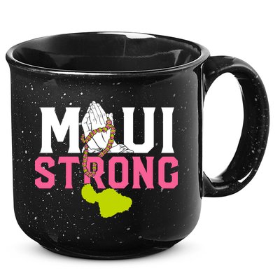 Pray For Maui Hawaii Strong 15oz Campfire Ceramic Mug