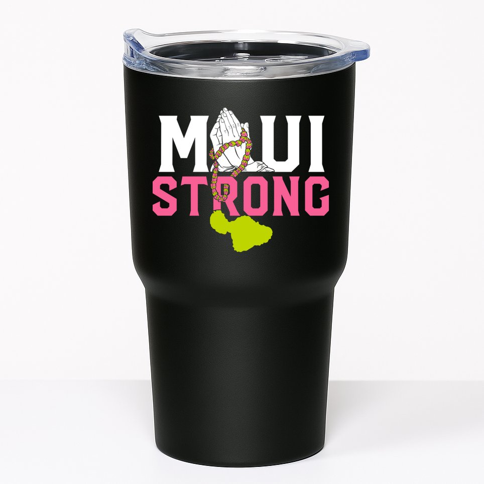 Pray For Maui Hawaii Strong Tumbler