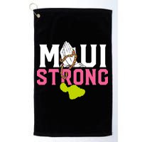 Pray For Maui Hawaii Strong Golf Towel
