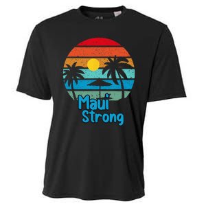 Pray For Maui Hawaii Strong Cooling Performance Crew T-Shirt