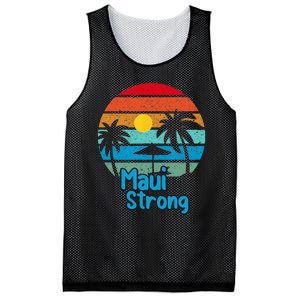 Pray For Maui Hawaii Strong Mesh Reversible Basketball Jersey Tank