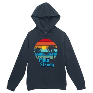 Pray For Maui Hawaii Strong Urban Pullover Hoodie