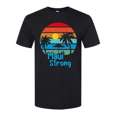 Pray For Maui Hawaii Strong Softstyle CVC T-Shirt