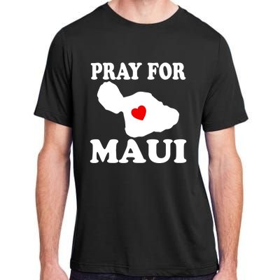 Pray For Maui Hawaii Wildflower Support Men Women Adult ChromaSoft Performance T-Shirt