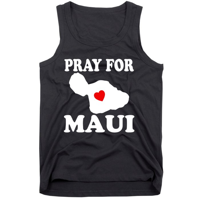 Pray For Maui Hawaii Wildflower Support Men Women Tank Top