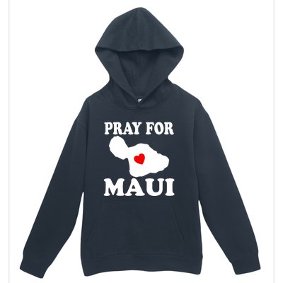 Pray For Maui Hawaii Wildflower Support Men Women Urban Pullover Hoodie