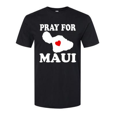 Pray For Maui Hawaii Wildflower Support Men Women Softstyle® CVC T-Shirt